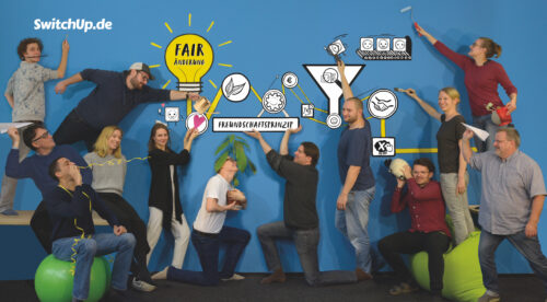 The SwitchUp team, Berlin, 2018